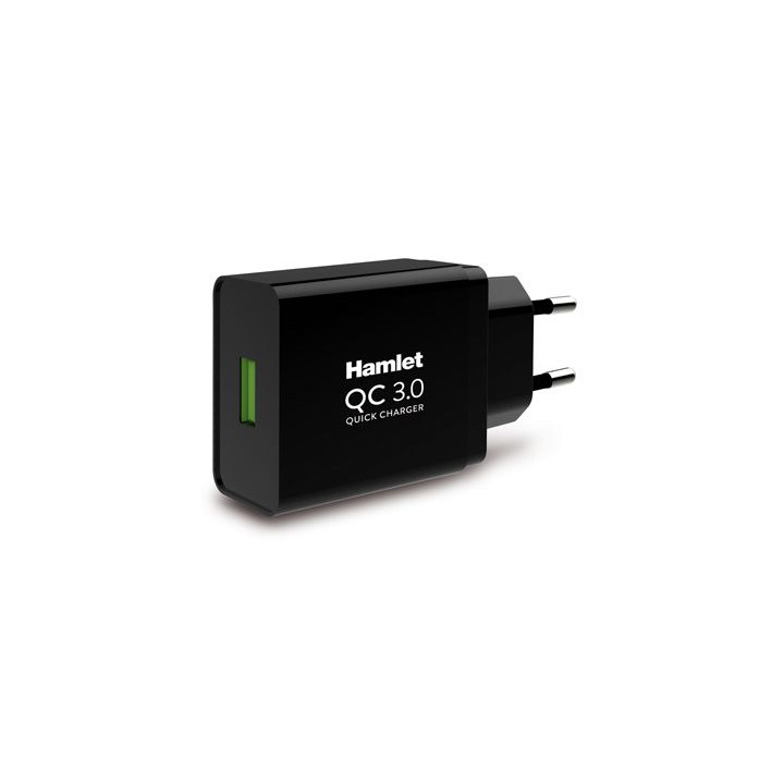 HAMLET ALIMENTATORE USB QUICK CHARGER 3.0